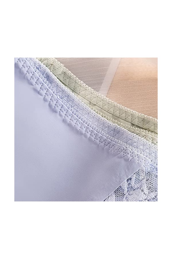 LULER Dentelle pour femme, sexy, dentelle respirante et soulevant les fesses, pure culotte courte sexy hommes sous-vêtements 