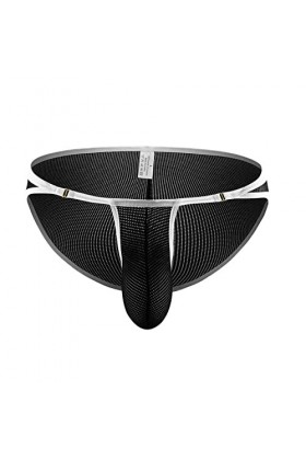 Strings Poche PéNis Slip Homme éLastique Naturels Micro String Homme Mini Respirable Boxer Underwear Homme sans Couture sous 