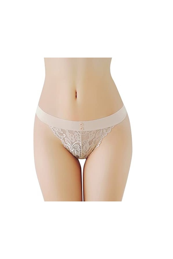 Culottes Sexy pour Femmes Taille Plus Femmes Sexy Dentelle Slips évider Culotte Crochet à Lacets Culotte Tongs G String Linge