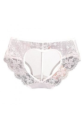 Femme Culotte Culottes et Slips Dentelle Lingerie Culottes Coton Sexy String Ouvert à Tanga Dentelle String Respirant sous-Vê
