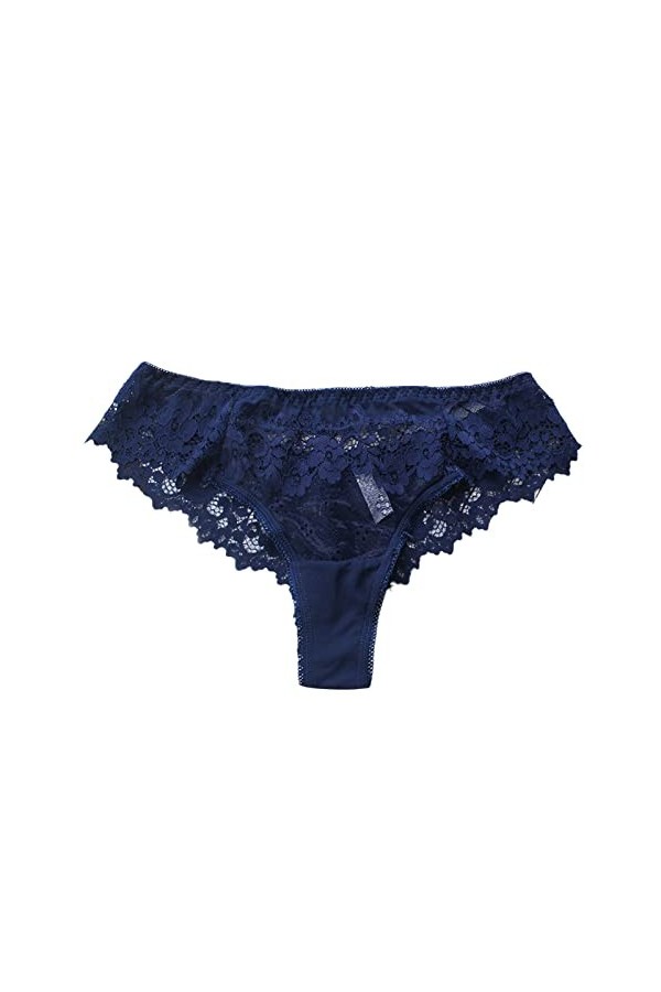 Générique Femmes Dentelle Sexy Culottes de sous-vêtements Culotte Haute Gainante Entrejambe Respirant Transparent Taille A De