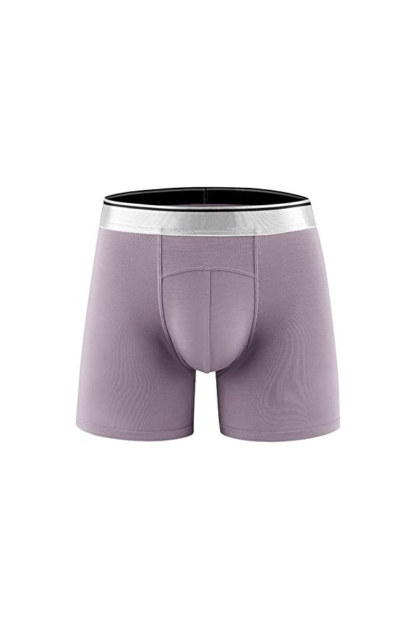 Beokeuioe Sous-vêtements Trunks Micro Modal Boxer stretch respirant pour homme à séchage rapide Sous-vêtements confortables, 