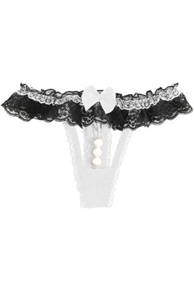 Culotte Sexy pour Femme String Culotte Taille Basse Slip en Dentelle sous-vêtement,Sexy Taille Basse Culotte Dentelle Tongs S