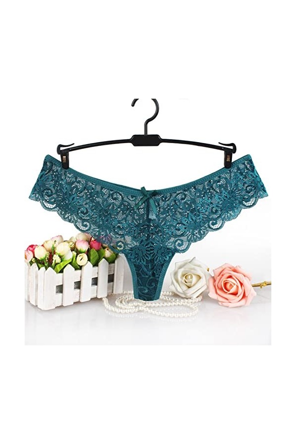 Culottes Menstruelles Femme Creux Panty Stretch Pur Coton Panties Chic Tanga sans Coutures Dentelle Briefs Physiologiques Men