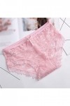 Lingerie Femme Sexy Ensemble Homme Sexy Hot y22k en Dentelle pour Femmes Pantalon en Maille Creuse Bow Culotte Taille Basse L