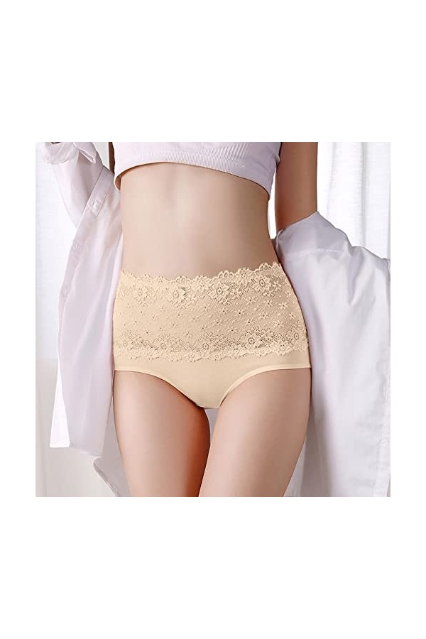 PANPANY Culottes pour Femme Sexy Taille Basse sans Couture Soutien-Gorge Femme Panties Multicolore Multipack Tanga Culottes D