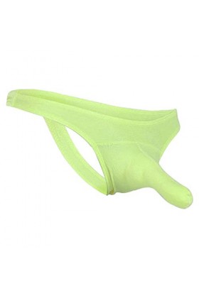 String Homme Sexy éRotique Tanga Thong Sexy Longue U Bulge Poche Éléphant Tronc sous-vêtement Extensible Taille Basse éRotiqu