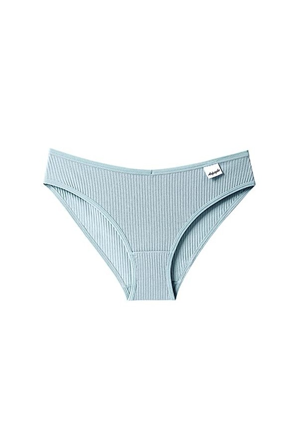 Jiabing Bikini Culottes pour Femmes sous-vêtements strongs Sexy Briefs Culotte de Lingerie Cosplay Sexy Blue, XXL 