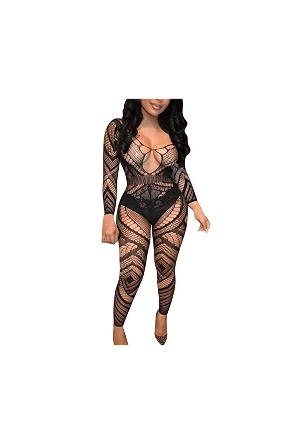 LDZYXY Femmes Sexy évidement Fun évidement sous - vêtements Net String Sexy Femme Coquine Hot
