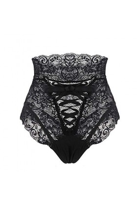 Générique Bandage Lingerie pour Femmes Dentelle sous-vêtements Nus Imitation Sexy Sexy La Lingerie Sexy Black, M 