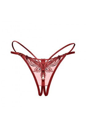 Générique Pantalons Thong Dames Femmes sous-vêtements en Dentelle Sexy Culottes Thong Lingerie Dentelle pour Homme