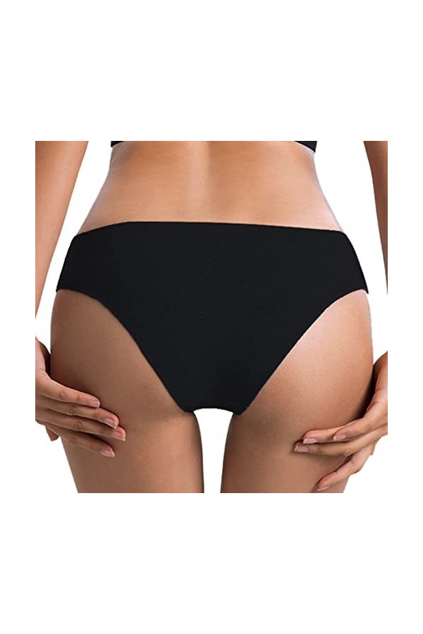 Générique Culottes Menstruelles Ultra Absorbante Tentation Slips Étanches Ultra Minces Culotte Couleur Unie Tanga Coquine Hau