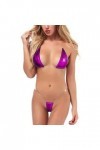 VRTUR Sexy Trois Points Ensemble Sous-Vêtements Drôle Bikini Sexy Trois Points Ensemble Sous-Vêtements Drôle Bikini Tulle Lin