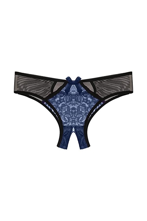 Jiabing Bas de Taille Briefs sous-vêtements Entrejambe Ouverte Culotte Sexy Culotte en Dentelle Femmes sous-vêtements Body Li