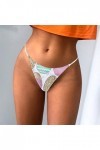 String Femme Sexy Chic Hot Tanga Dentelle Voir à Travers Chaud Transparent érotique Mature Dame Dentelle Florale 2 pièces Sou
