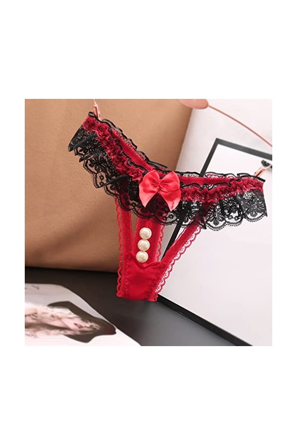 Générique sous-vêtements en Dentelle Taille Basse Slips Sexy String Culottes pour Femmes sous-vêtements Culottes pour Femmes 