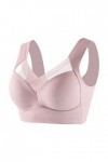 HANXIULIN Soutien-gorge sans bonnets souples - Bustier Fit avec soutien-gorge à armatures légèrement rembourré avec soutien-g