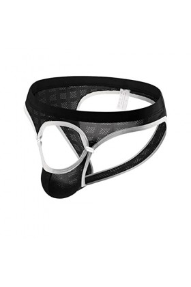 Générique Homme Sexy Hot Dentelle Slips Strings Sexy Homme Slip G-String Grands sous-vêtements String sous-vêtements Bulge Po