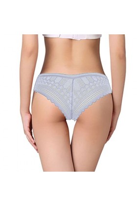 PANPANY Culottes pour Femme Femme sous Vetements Tanga Panties Multipack sans Couture Soutien-Gorge Multicolore Sexy Culottes