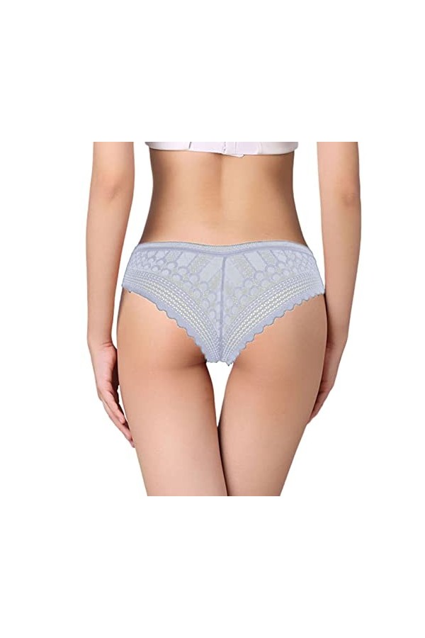 PANPANY Culottes pour Femme Femme sous Vetements Tanga Panties Multipack sans Couture Soutien-Gorge Multicolore Sexy Culottes