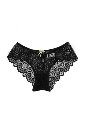 Culotte Sans Couture Femme Invisible Culotte En Dentelle Sexy Pour Femmes Couleur Unie Bord En Dentelle Ceinture CroiséE Culo