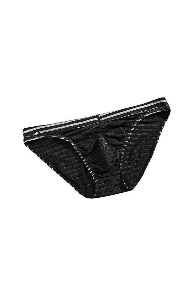 Slip Sexy Homme éRotique Hot Confortable Respirant Tanga Thong ​sous-vêtement Taille Basse Extensible Lingerie Sexy éRotique 