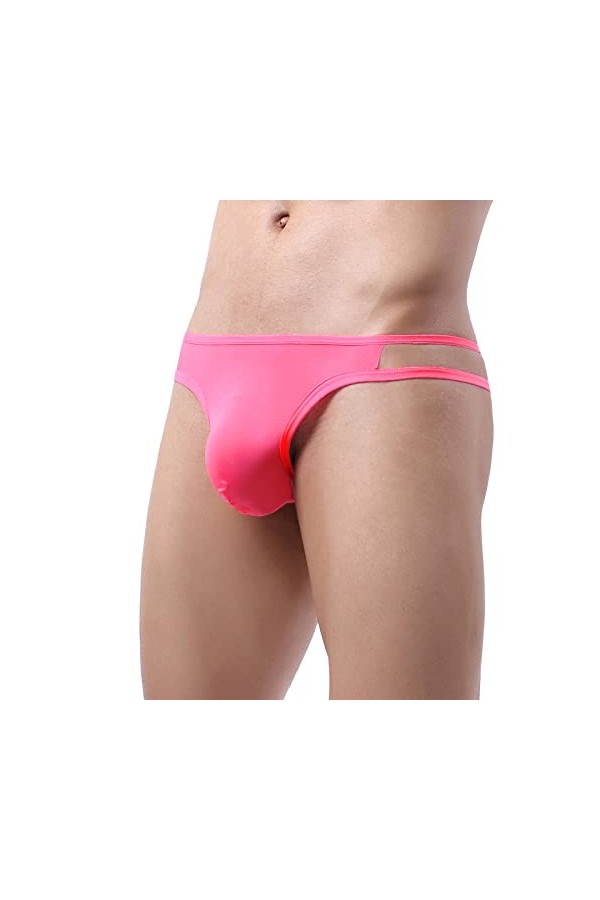 Homme Lingerie Utilisation Quotidienne sous-VêTement sans Couture Respirable Briefs éLastique Underwear Homme Sexy Plusieurs 