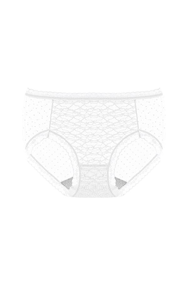 Culotte Sans Couture Femme Invisible Culotte En Dentelle Sexy Pour Femmes Couleur Unie Bord En Dentelle Ceinture CroiséE Culo