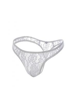 VIRACIN Slips Slips sous-vêtements Low-Waisted sous-vêtements Dentelle Hommes Lingerie Pantalons Sexy Combi Sexe
