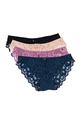 LDZYXY sous - vêtements Femmes Culotte lot sous - vêtements Sexy Dentelle Culotte Set Lingerie Body Dentelle