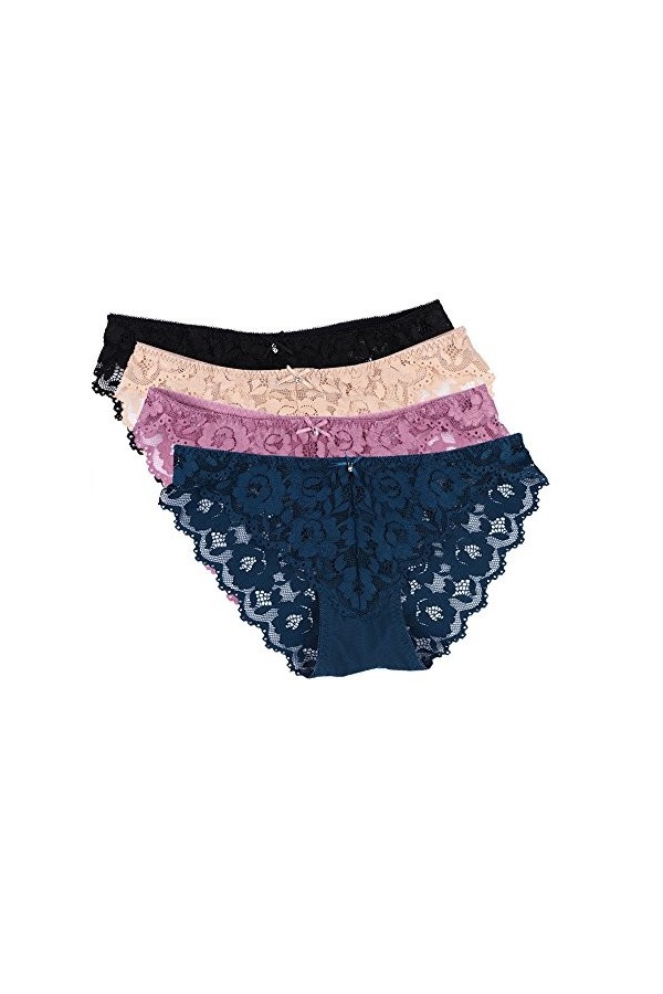 LDZYXY sous - vêtements Femmes Culotte lot sous - vêtements Sexy Dentelle Culotte Set