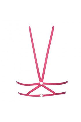 FGUUTYM Sexy Lingerie Set Corsage Femmes Sexy Lacets Soutien-gorge Noir Encolure Stretch Lingerie Réglable Soutien-gorge Dame