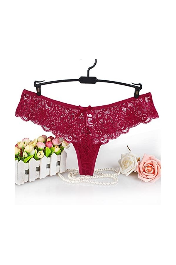 Générique Body Tape Poitrine Double Face Femmes Dentelle Sexy T Pantalon Taille Basse Culotte String Culotte Ensemble Table E