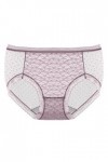 Culotte Sans Couture Femme Invisible Culotte En Dentelle Sexy Pour Femmes Couleur Unie Bord En Dentelle Ceinture CroiséE Culo