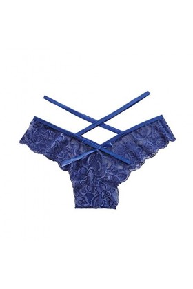 Lot de culottes en dentelle pour femme - Grande taille - String sexy en dentelle ajourée - Respirant - Sexy - Pour adultes, b