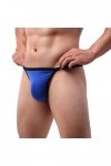 MJGkhiy Thong Briefs Culotte pour homme Doux Sous-vêtements Vêtements de nuit pour Ensemble sexy, bleu, taille unique