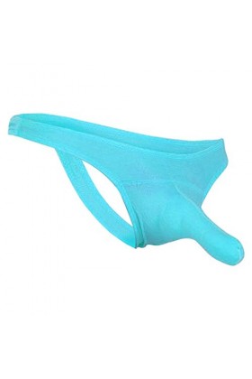 String Homme Sexy éRotique Tanga Thong Sexy Longue U Bulge Poche Éléphant Tronc sous-vêtement Extensible Taille Basse éRotiqu