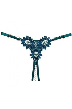 Deals of The Day Culotte Coton Femme sans Couture Femmes Sexy Dentelle Slips évider Culotte Crochet à Lacets Culotte Tongs G 