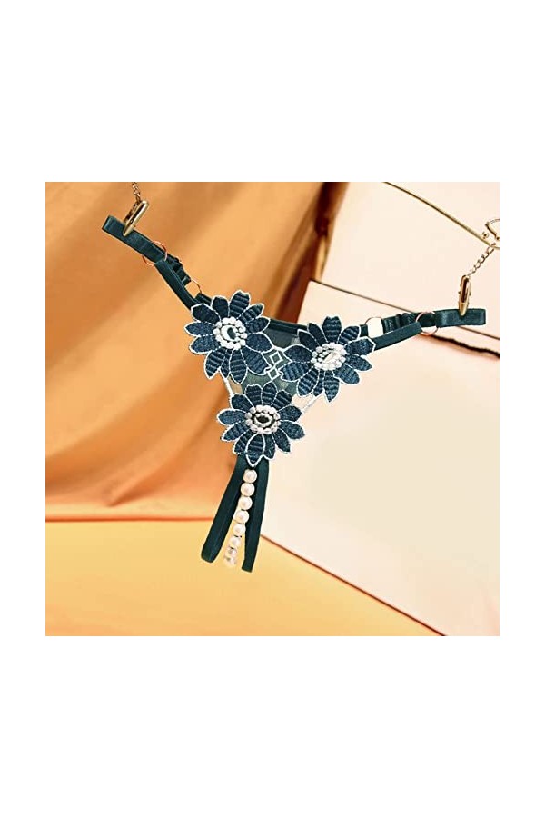 Deals of The Day Culotte Coton Femme sans Couture Femmes Sexy Dentelle Slips évider Culotte Crochet à Lacets Culotte Tongs G 