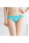 PANPANY Culottes pour Femme Confortables Taille Basse Slips Dentelle Sexy sans Couture Femme Tanga Culottes Multipack Panties