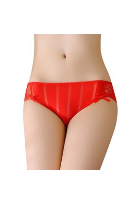 PANPANY Culottes pour Femme sous Vetements Multipack Panties Dentelle Sexy Soutien-Gorge Tanga Multicolore sans Couture Femme