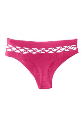 Jiabing Culotte Creuse de Couleur sous-vêtements Sexy intimes Femmes Lingerie Solide Femmes sans Couture Culottes pour Femmes
