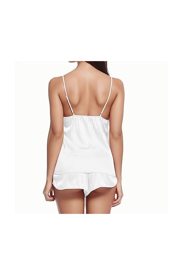 Tenue Sexy Femme Grande Taille Sexy Soutiens-Gorge Dentelle Sexy G-String Ensemble Robe sans Manches Classe Dentelle Intimes 