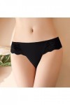 Culotte Femme Coton Stringthong Dentelle Period sous-Vêtements Taille Mi-Haute Tangas Pur Coton Chic Shorties Soie Hipster St
