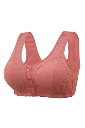UOWEG Soutien-gorge sexy en dentelle sur le devant pour femme - Bretelles réglables - Grande taille - Soutien supplémentaire 
