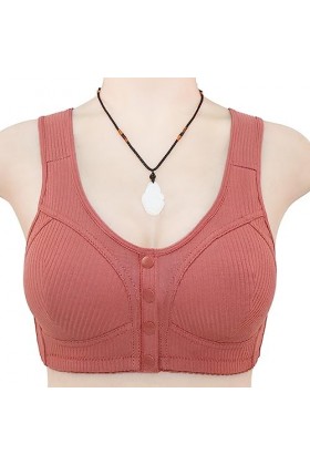 UOWEG Soutien-gorge sexy en dentelle sur le devant pour femme - Bretelles réglables - Grande taille - Soutien supplémentaire 