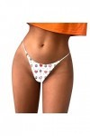 Sous-vêtement sexy pour femme - Culotte sexy en dentelle - Culottes et hipsters - String G - Mini string - Lingerie sexy - Cu