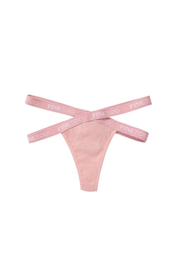 Culottes pour femme avec nœud en maille brodé transparent - Sous-vêtements sexy - Bandage dos creux - Culotte de marche ronde