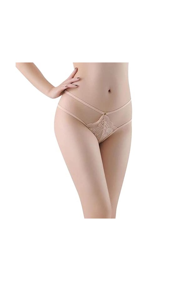 Transparente G-Strings Culotte réglable à Culotte Culotte en Dentelle pour Femme String Sexy féminin Fine Sangle T Pantalon T