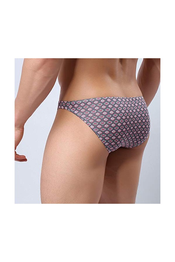 Lingerie Sexy Femme Coquine Hot Grande Taille Men Elastic Underwear Shorts Bulge Pouch Soft Underpants Ensemble De Nuit Purp